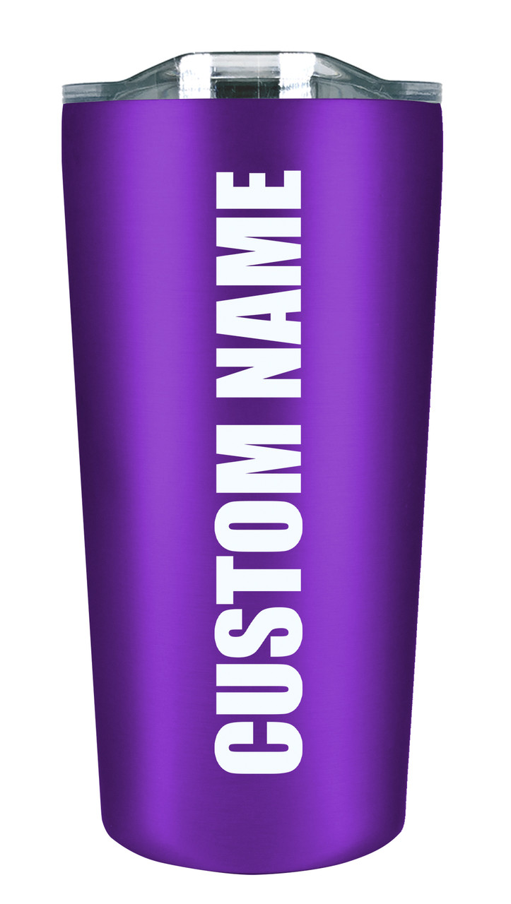 Northwestern Wildcats - 18oz Stainless Soft Touch Tumbler - Purple