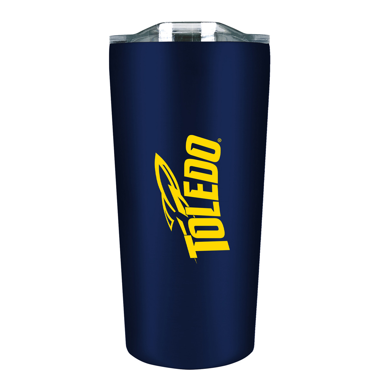 Toledo Rockets - 18oz Stainless Soft Touch Tumbler - Navy