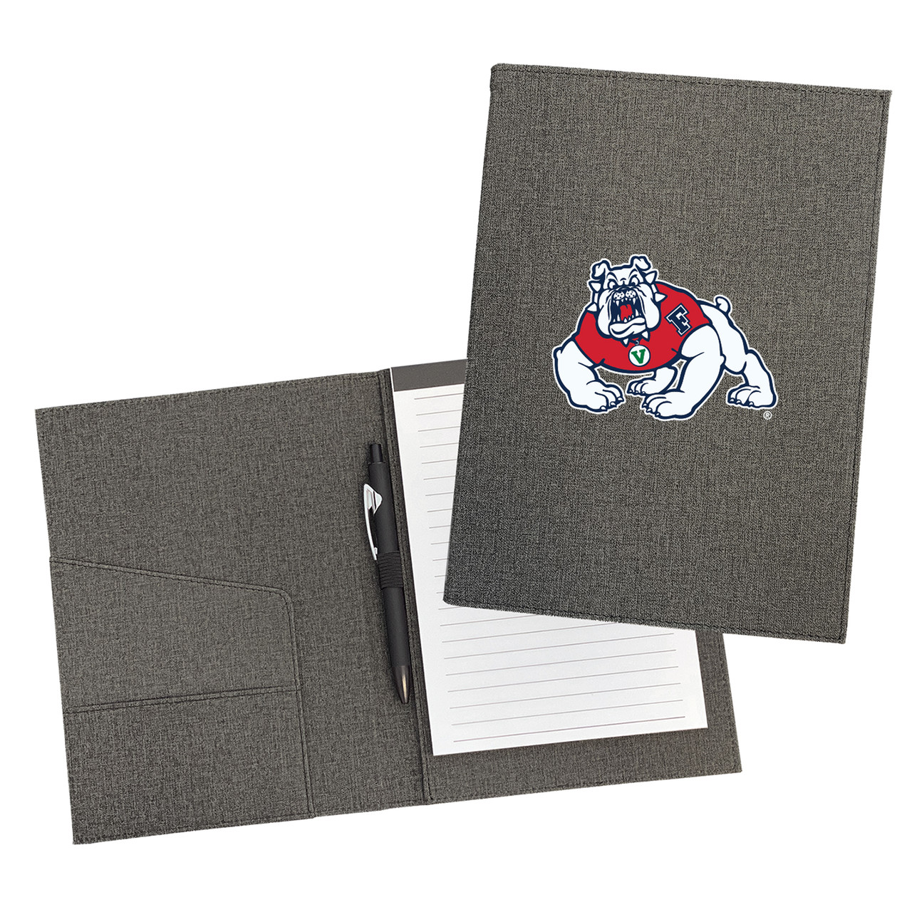 Fresno State Bulldogs Padfolio w/Pen & Notepad (9.5" x 7")