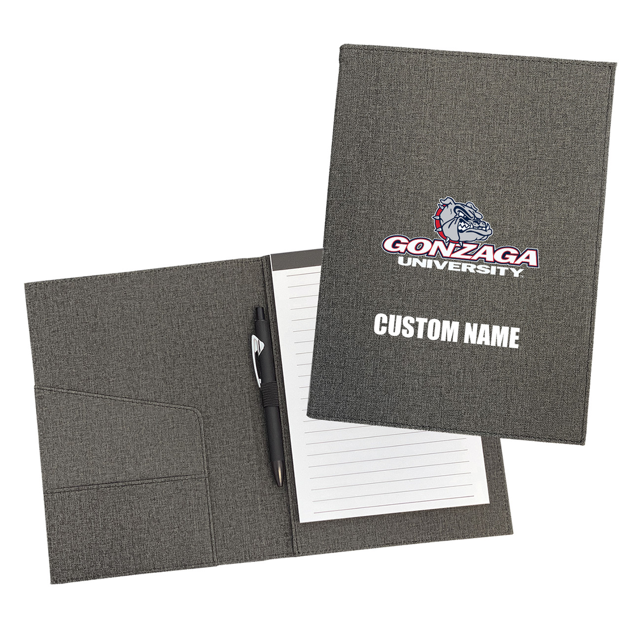 Gonzaga University Bulldogs Padfolio w/Pen & Notepad (9.5" x 7")