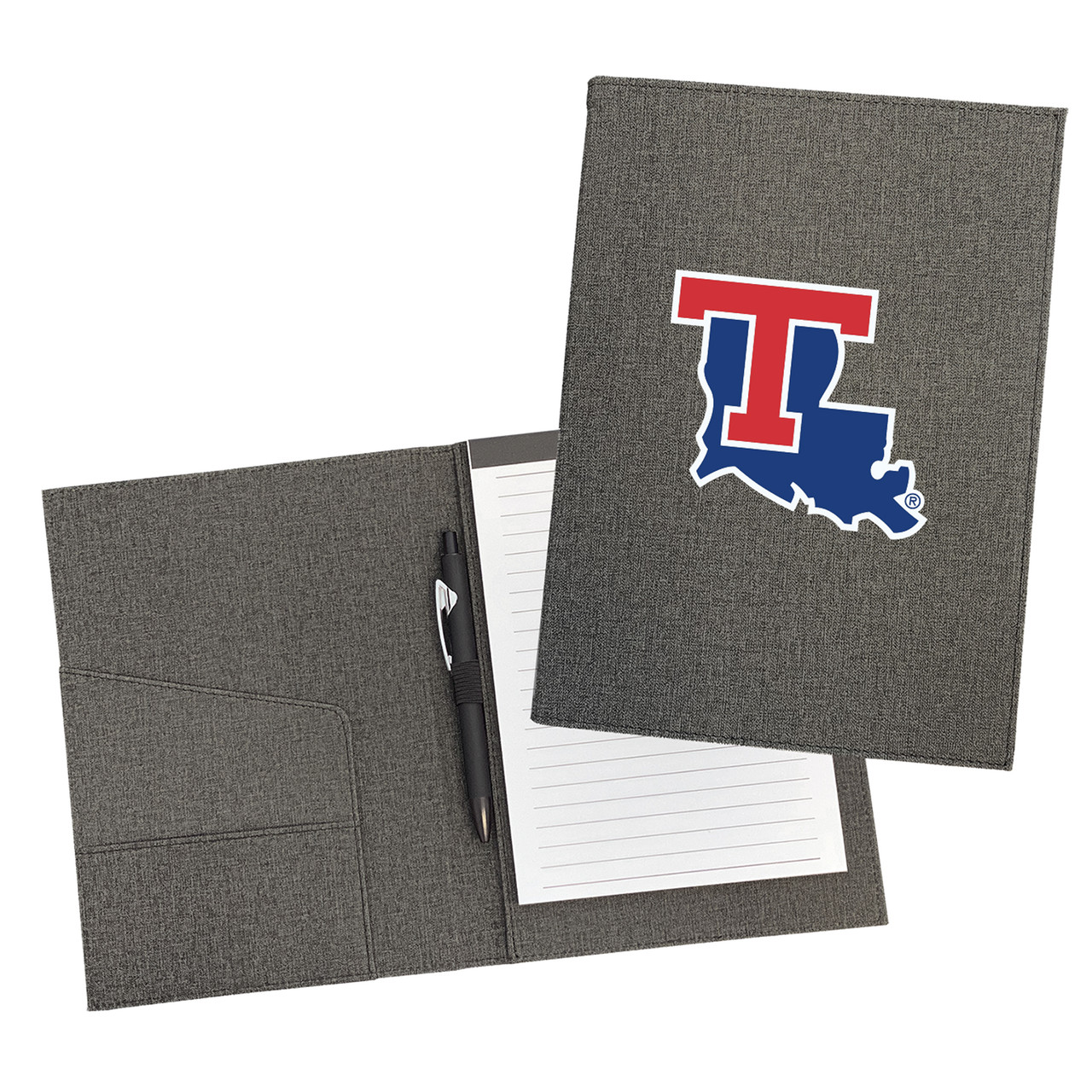 Louisiana Tech Bulldogs Padfolio w/Pen & Notepad (9.5" x 7")