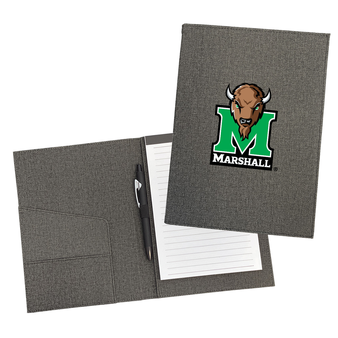 Marshall Thundering Herd Padfolio w/Pen & Notepad (9.5" x 7")