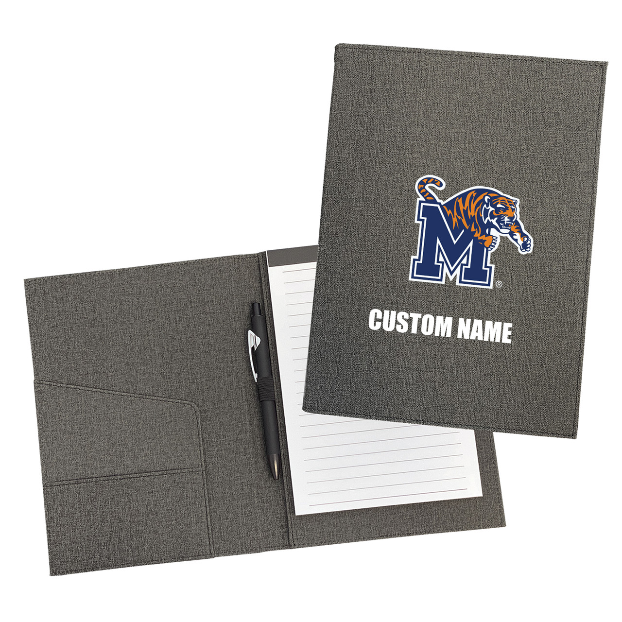 Memphis Tigers Padfolio w/Pen & Notepad (9.5" x 7")