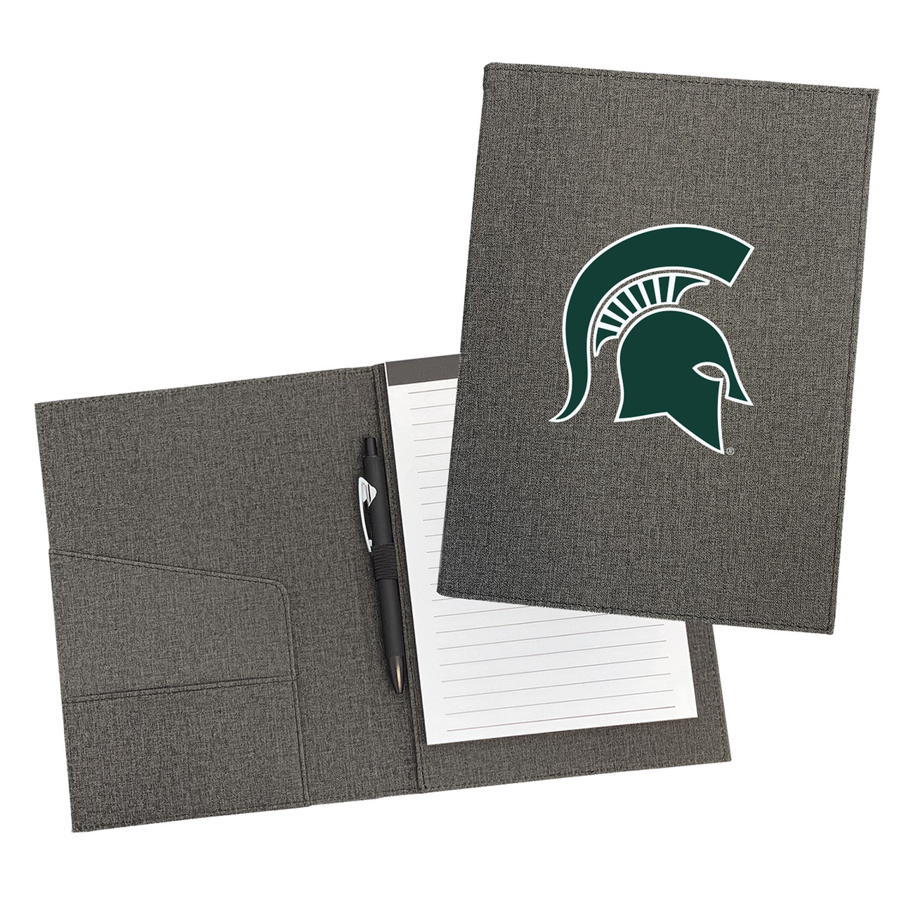 Michigan State Spartans Padfolio w/Pen & Notepad (9.5" x 7")