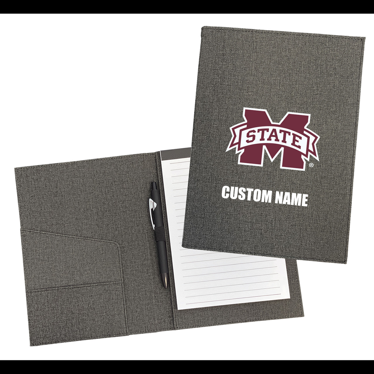 Mississippi State Bulldogs Padfolio w/Pen & Notepad (9.5" x 7")