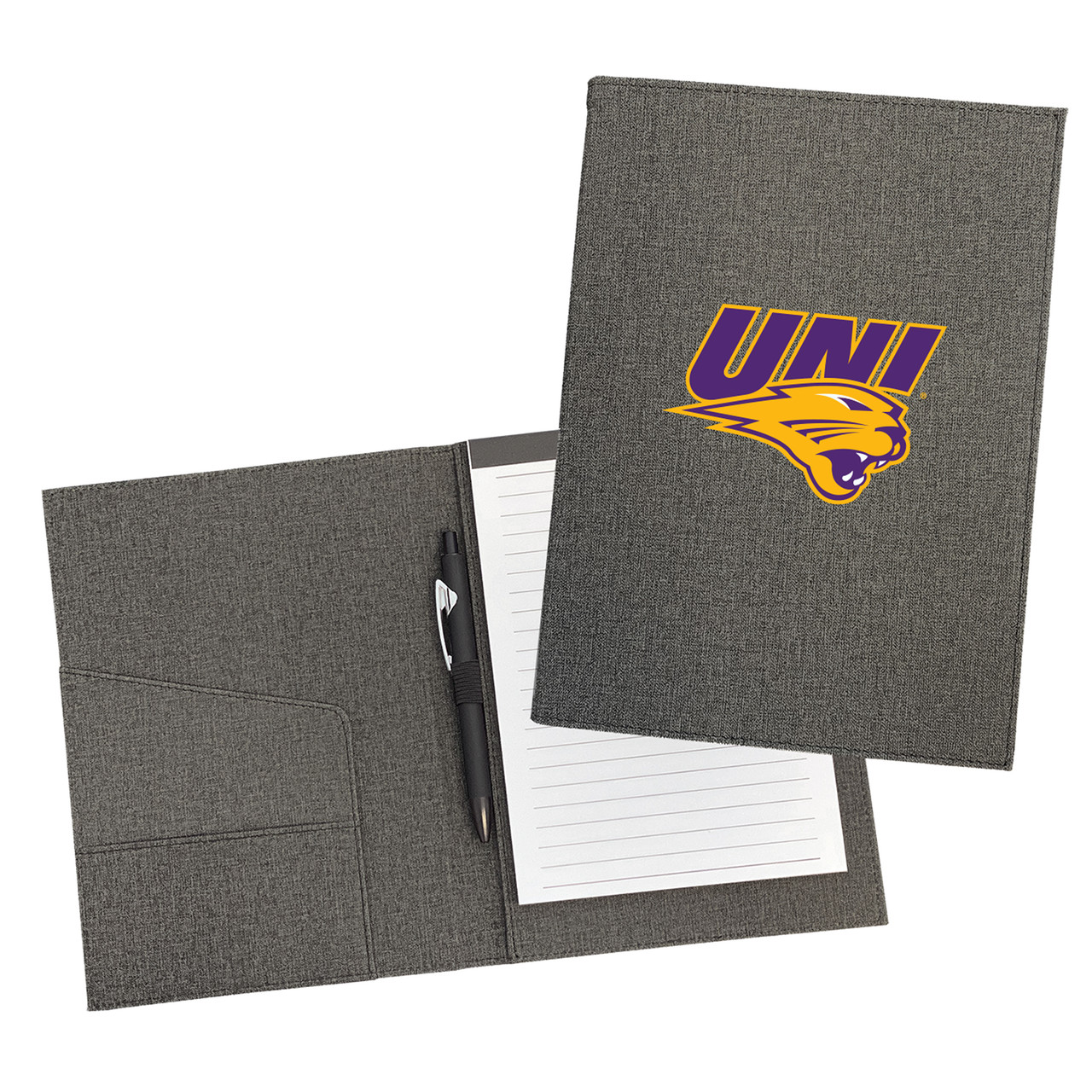 Northern Iowa Panthers Padfolio w/Pen & Notepad (9.5" x 7")