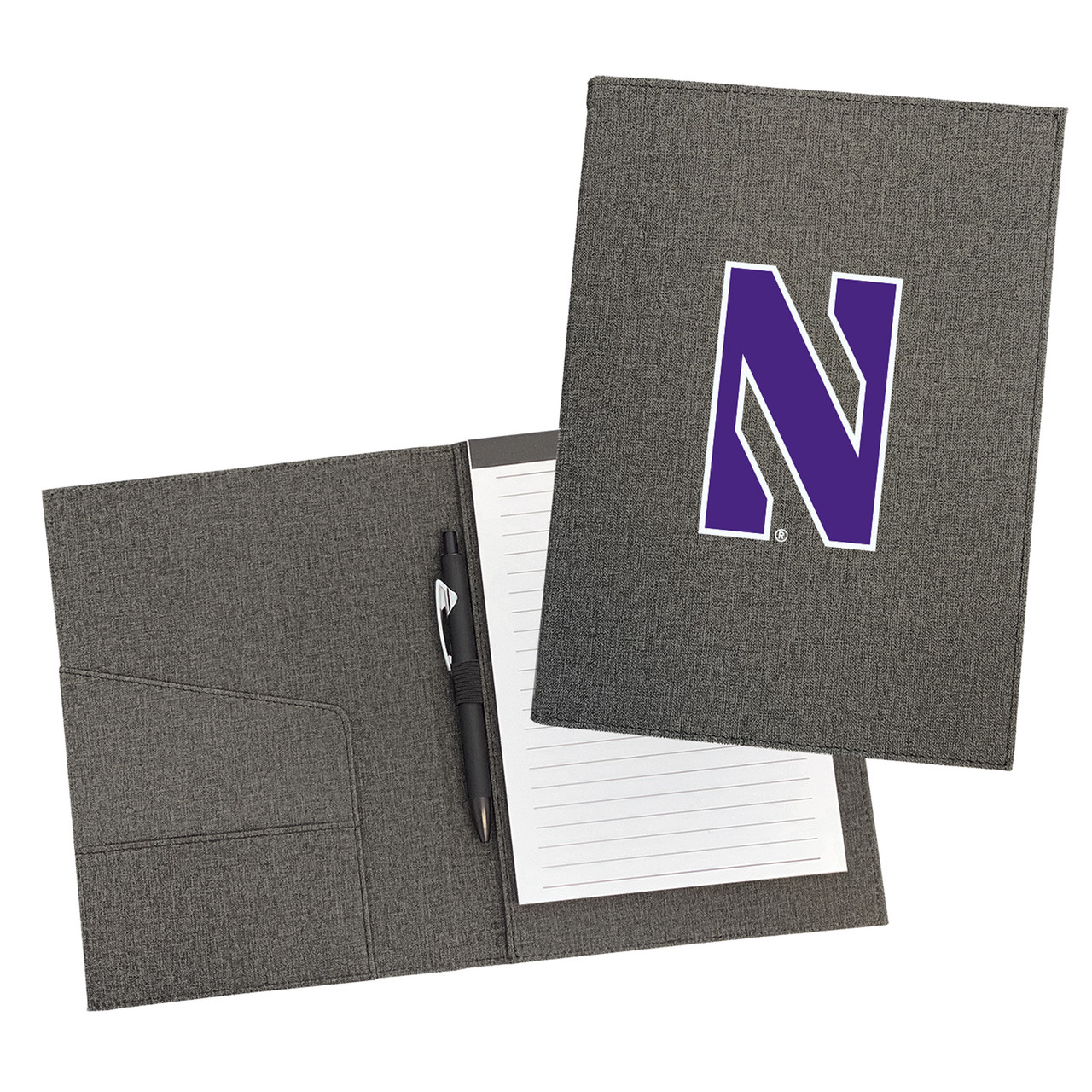 Northwestern Wildcats Padfolio w/Pen & Notepad (9.5" x 7")