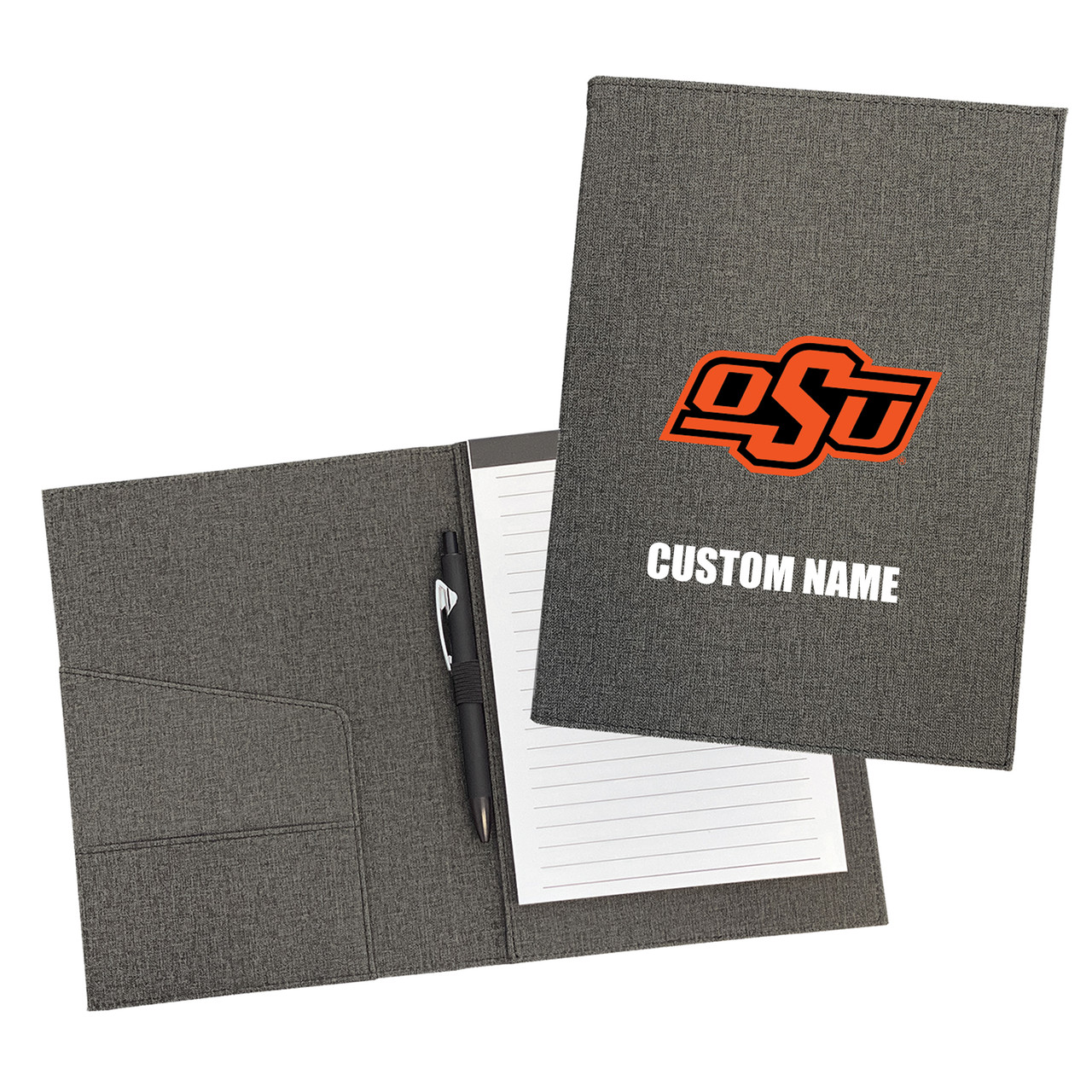 Oklahoma State Cowboys Padfolio w/Pen & Notepad (9.5" x 7")