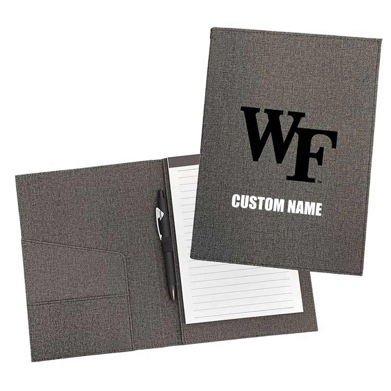 Wake Forest Demon Deacons Padfolio w/Pen & Notepad (9.5" x 7")