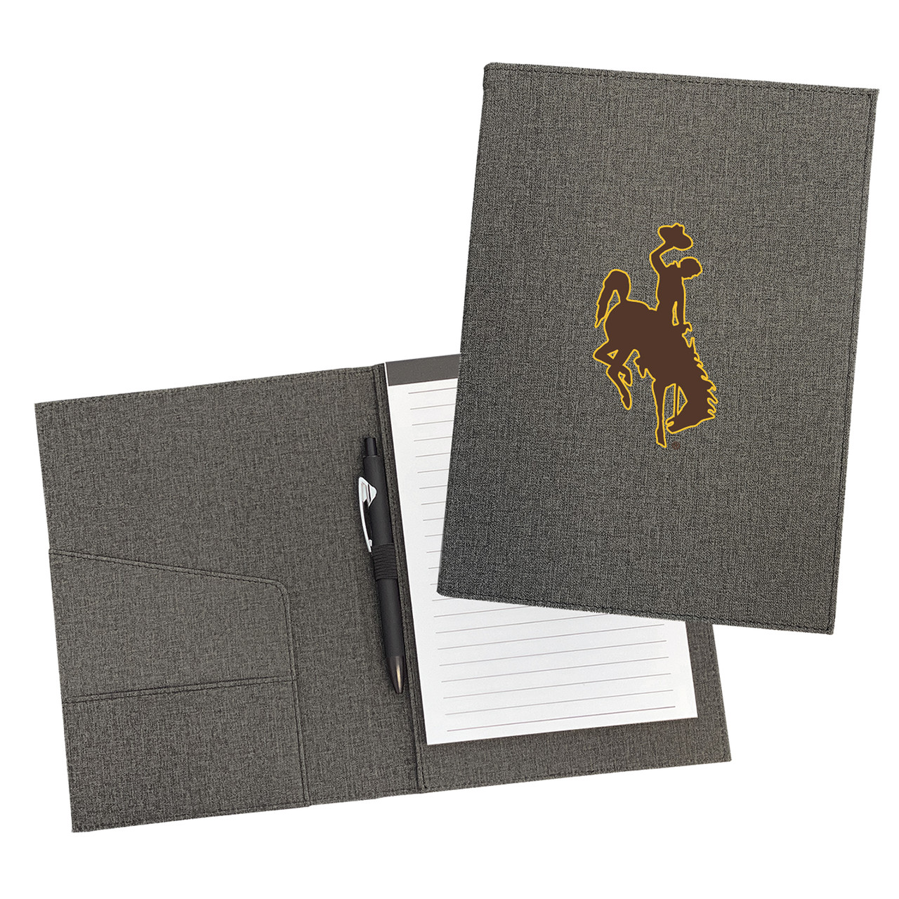 Wyoming Cowboys Padfolio w/Pen & Notepad (9.5" x 7")