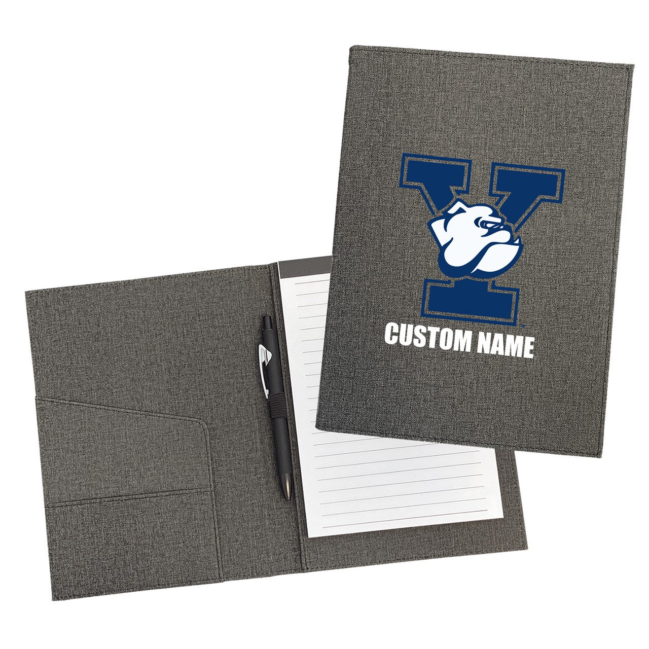 Yale Bulldogs Padfolio w/Pen & Notepad (9.5" x 7")
