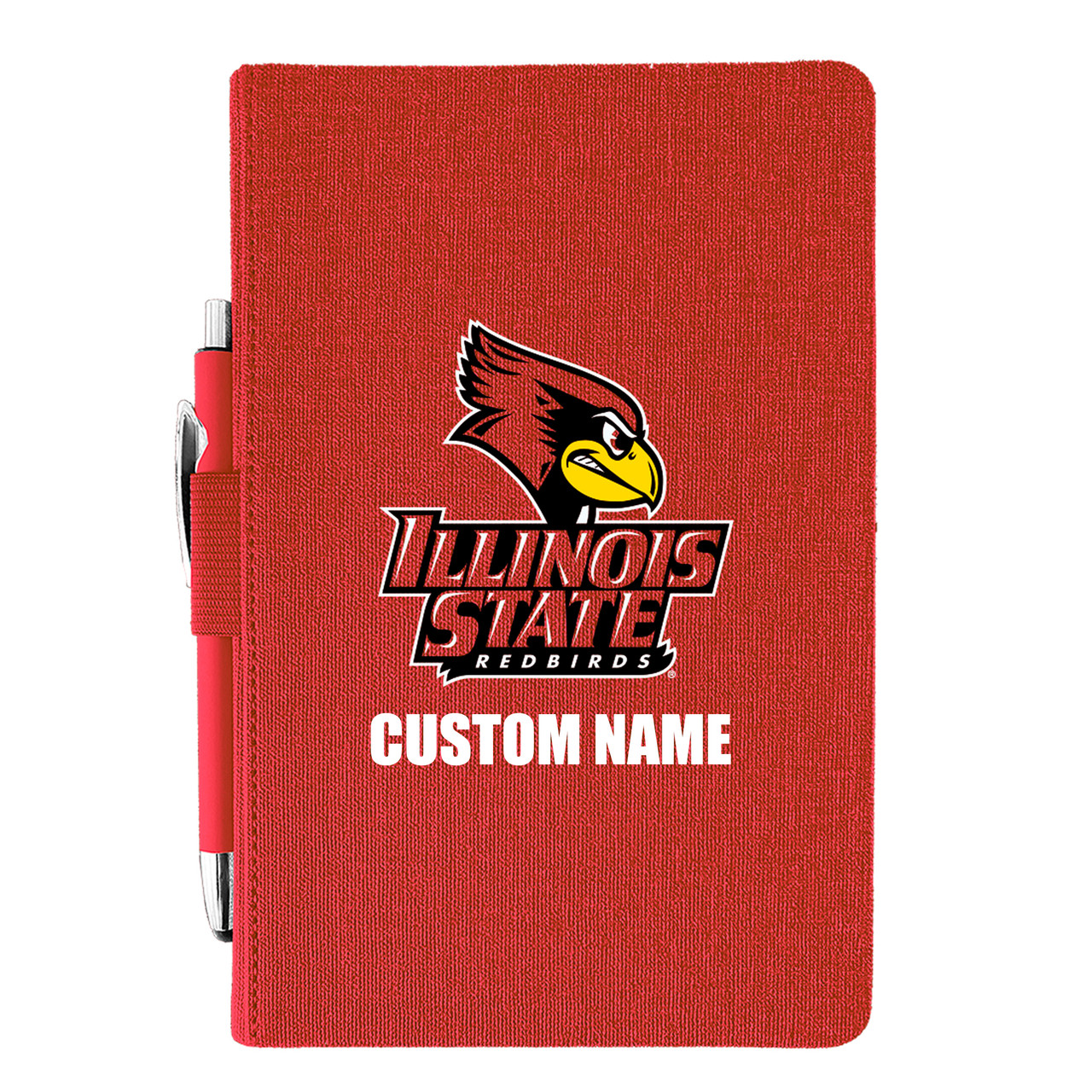 Illinois State University Redbirds Journal with Pen - College Fabric Store