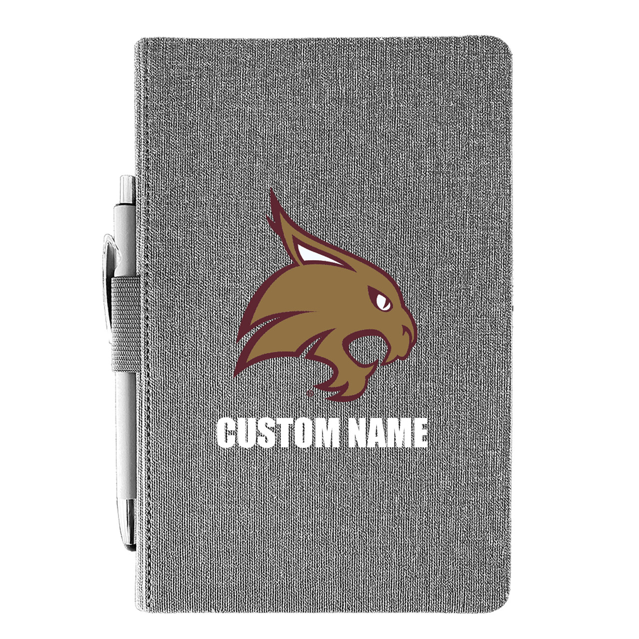 Texas State Bobcats Journal with Pen