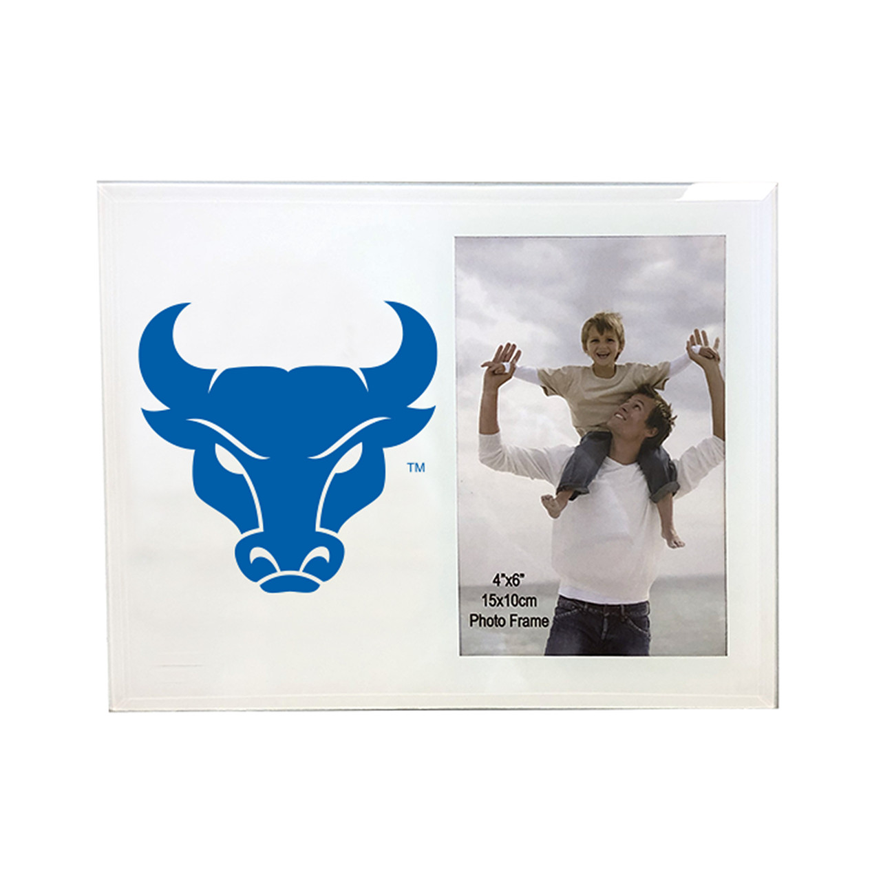 Buffalo Bulls 4 x 6 Glass Photo Frame