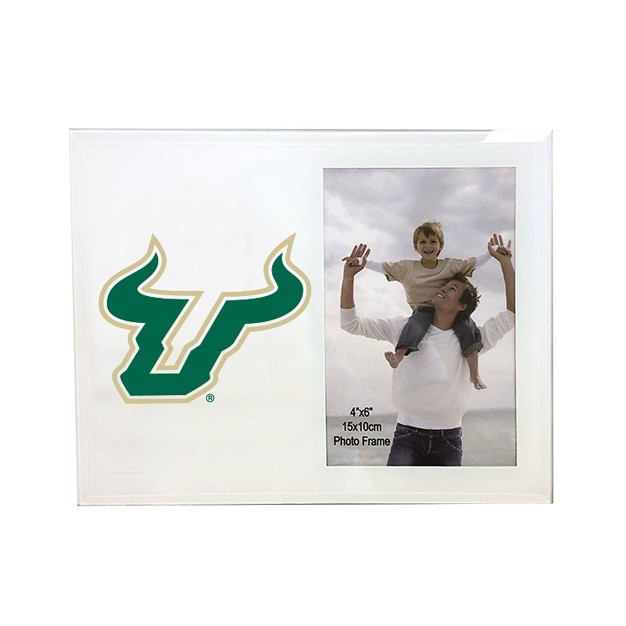 South Florida Bulls 4 x 6 Glass Photo Frame