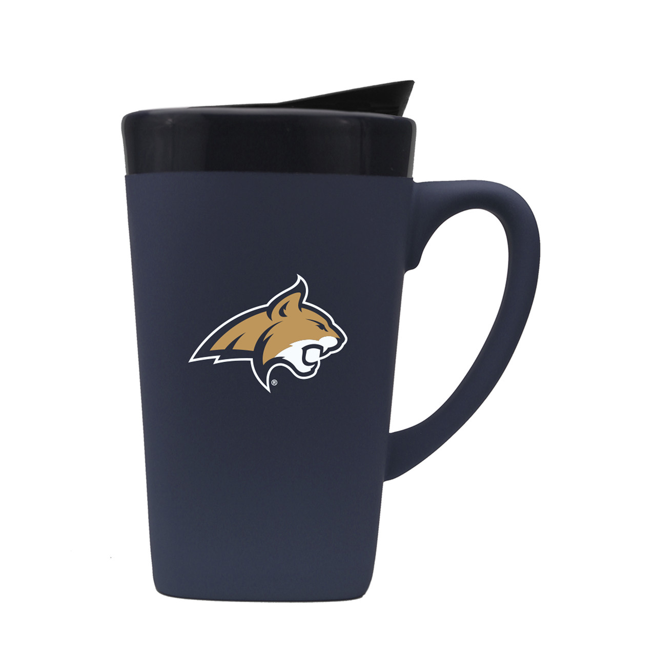 Montana State Bobcats 16oz Soft Touch Ceramic Mug w/Swivel Lid