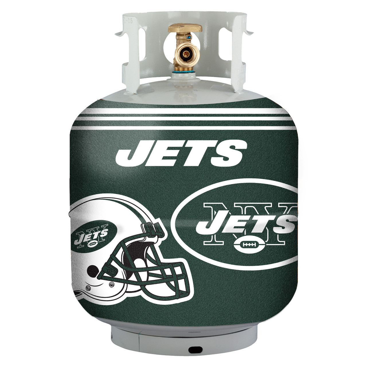 New York Jets Propane Tank Cover-5 Gallon Water Cooler Cover-Garbage Can Cover