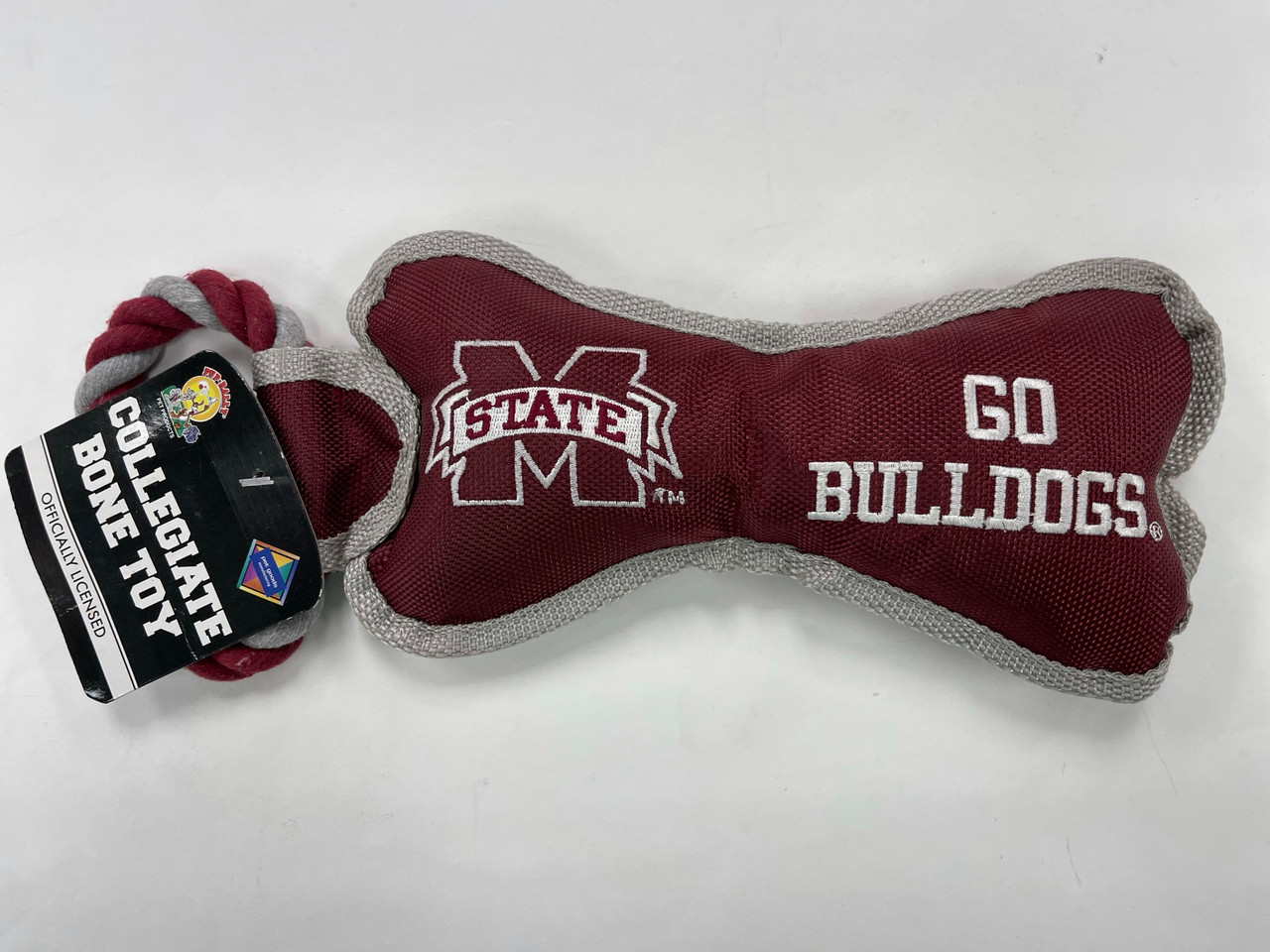 Mississippi State University of Dog Bone Rope Toy