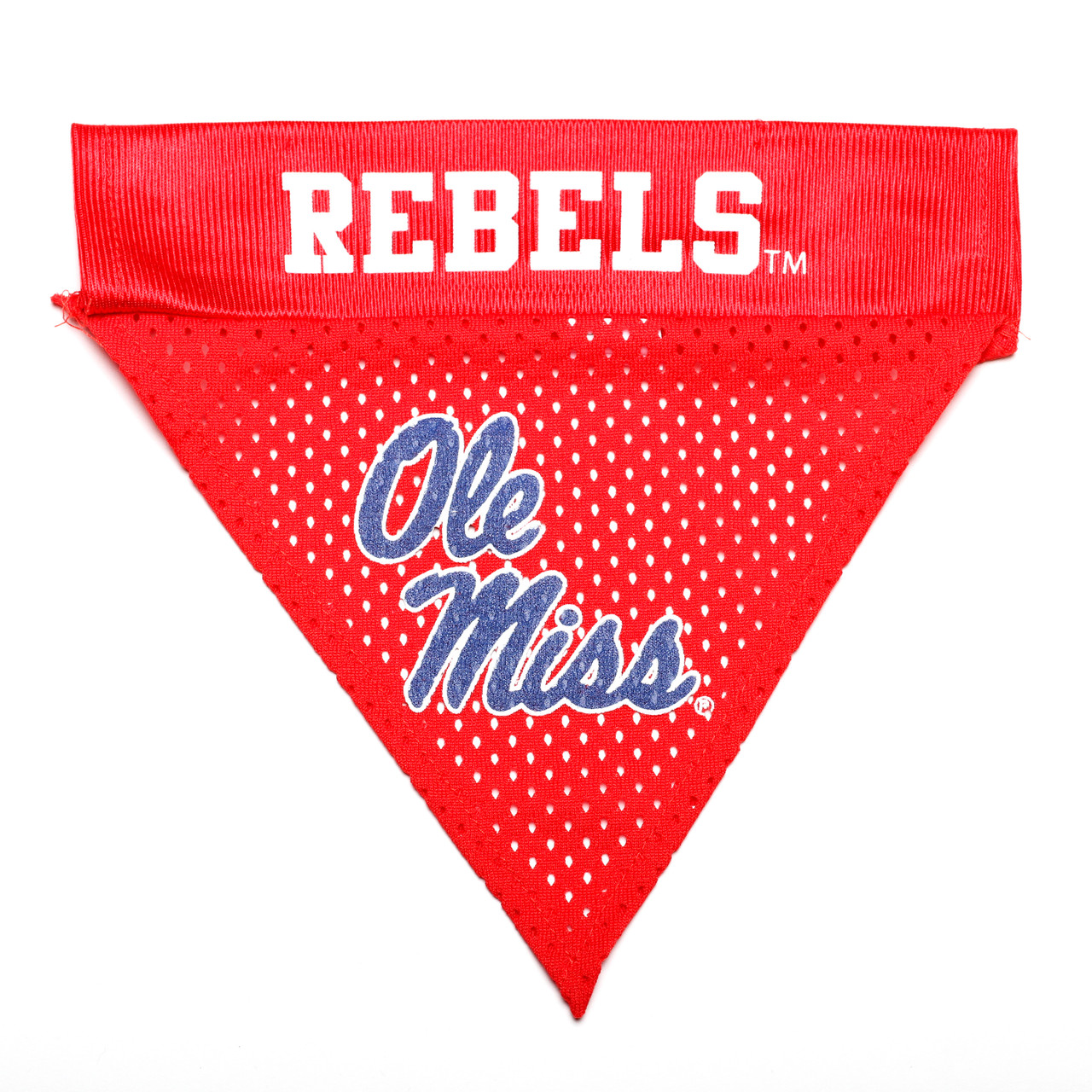 University of Mississippi Dog Collar Bandana