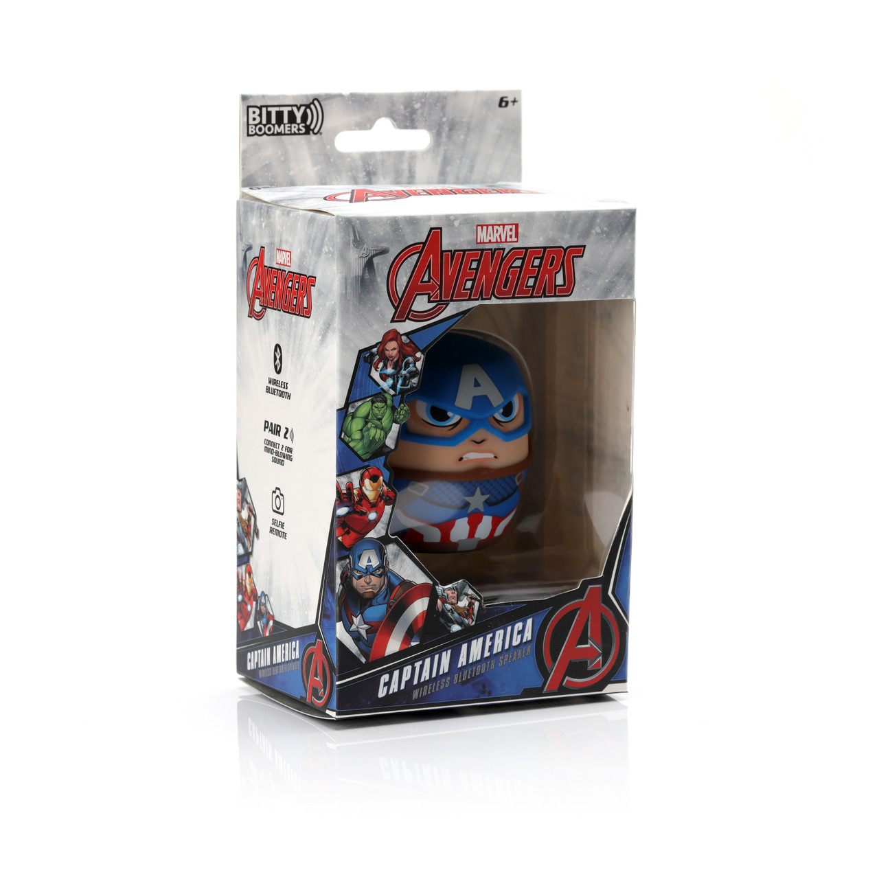 Marvel Captain America Bitty Boomer Bluetooth Portable Speaker