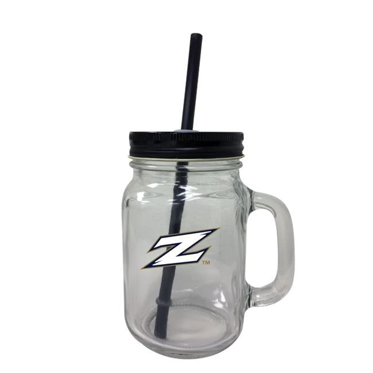 Akron Zips Mason Jar Glass