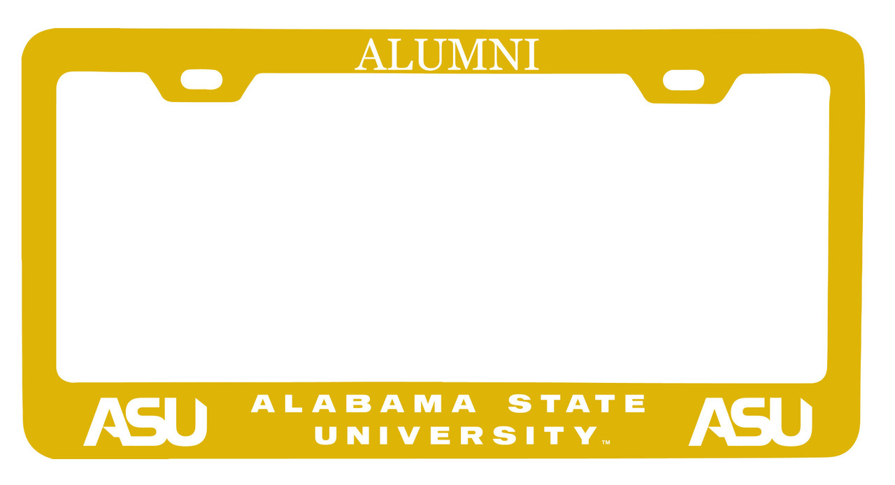 Alabama State University Alumni License Plate Frame New for 2020