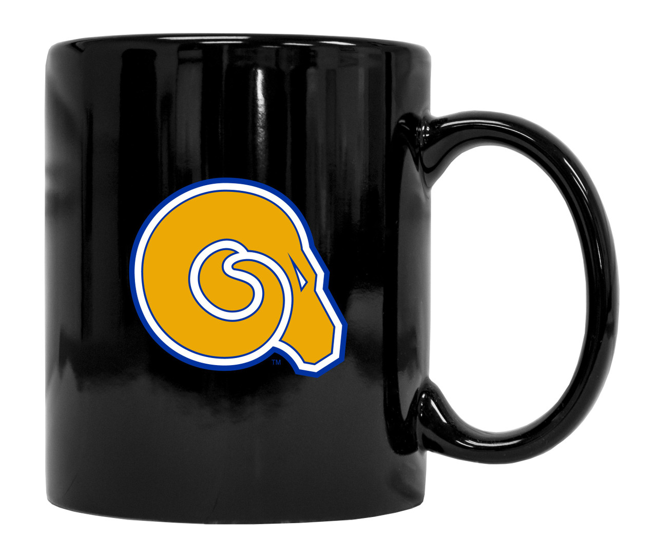 Albany State University Black Ceramic Mug 2-Pack (Black).