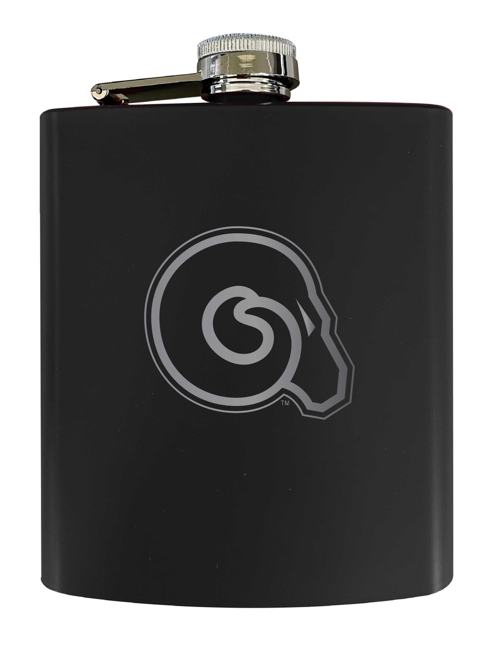 Albany State University Matte Finish Stainless Steel 7 oz Flask