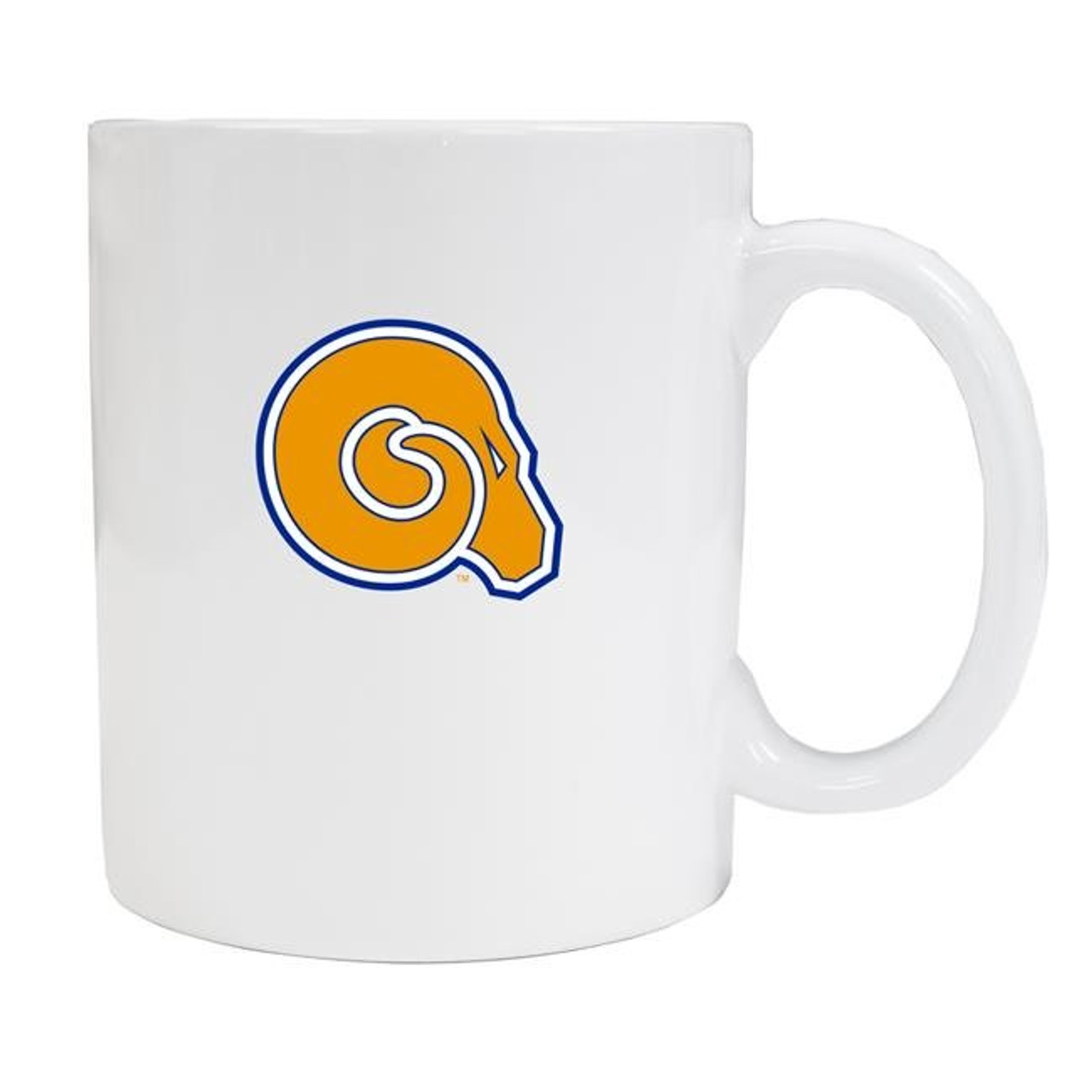 Albany State University White Ceramic Mug 2-Pack (White).