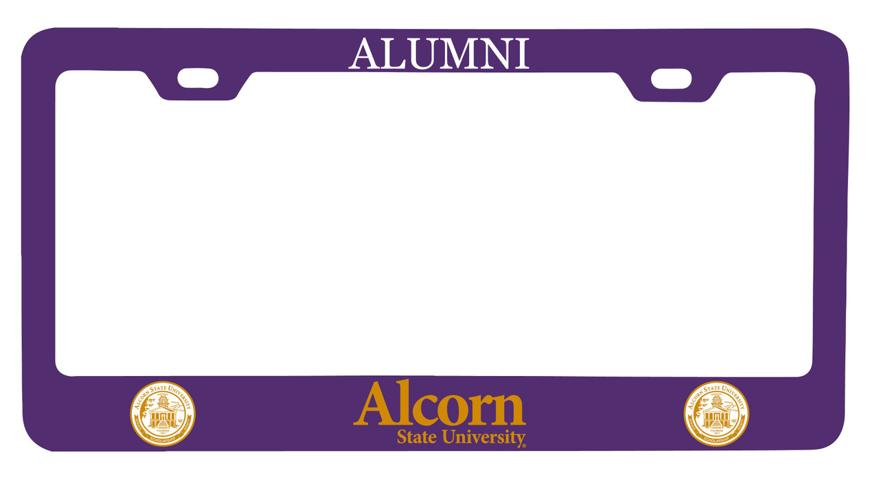 Alcorn State Braves Alumni License Plate Frame New for 2020