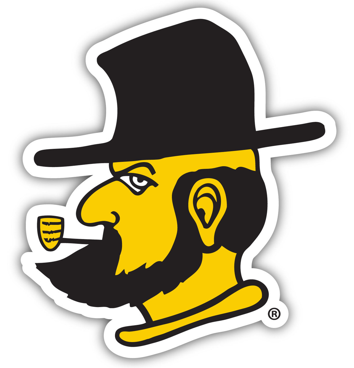 Appalachian State 12 Inch Vinyl Decal Sticker