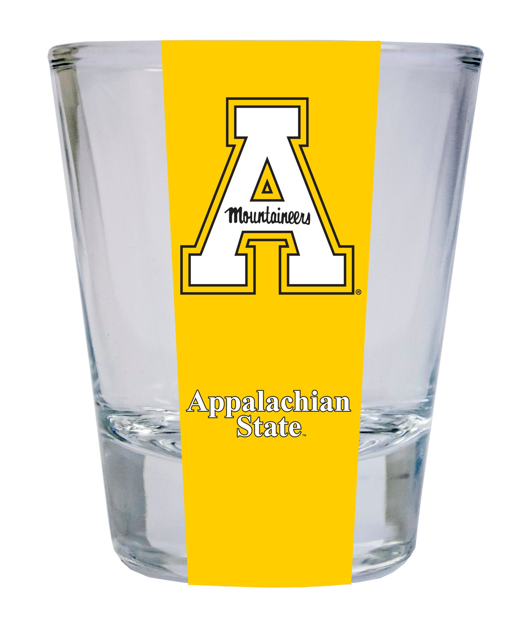 Appalachian State Mountaineers Round Shot Glass