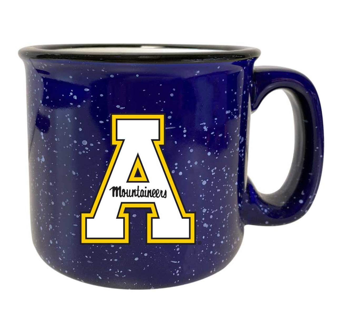 Appalachian State Speckled Ceramic Camper Coffee Mug (Choose Your Color).