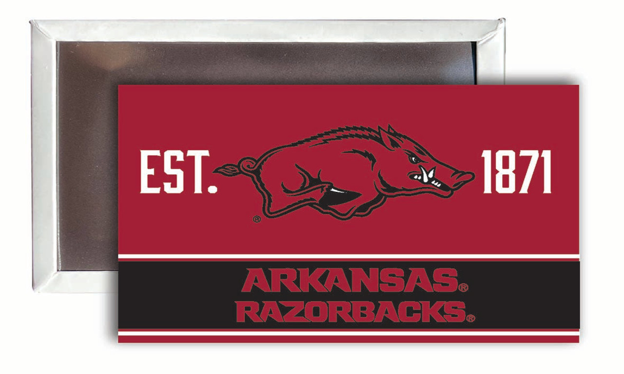 Arkansas Razorbacks 2x3-Inch Fridge Magnet 4-Pack