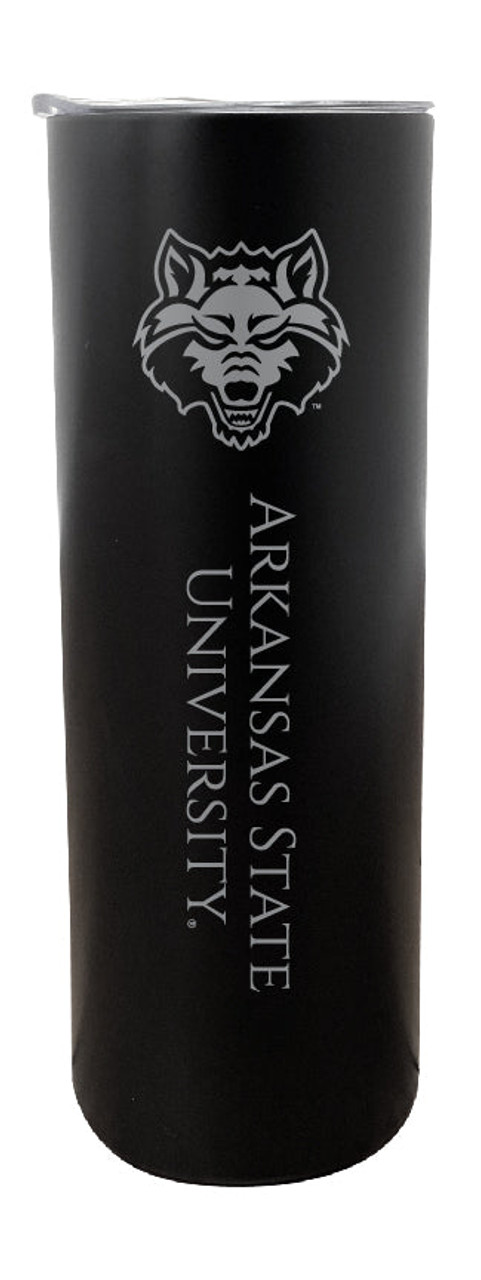 Arkansas State 20 oz Insulated Stainless Steel Skinny Tumbler Choice of Color