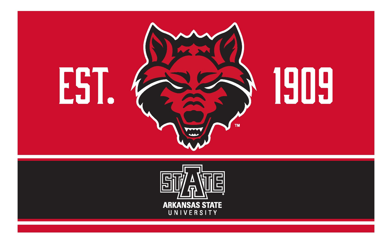 Arkansas State Wood Sign with Frame
