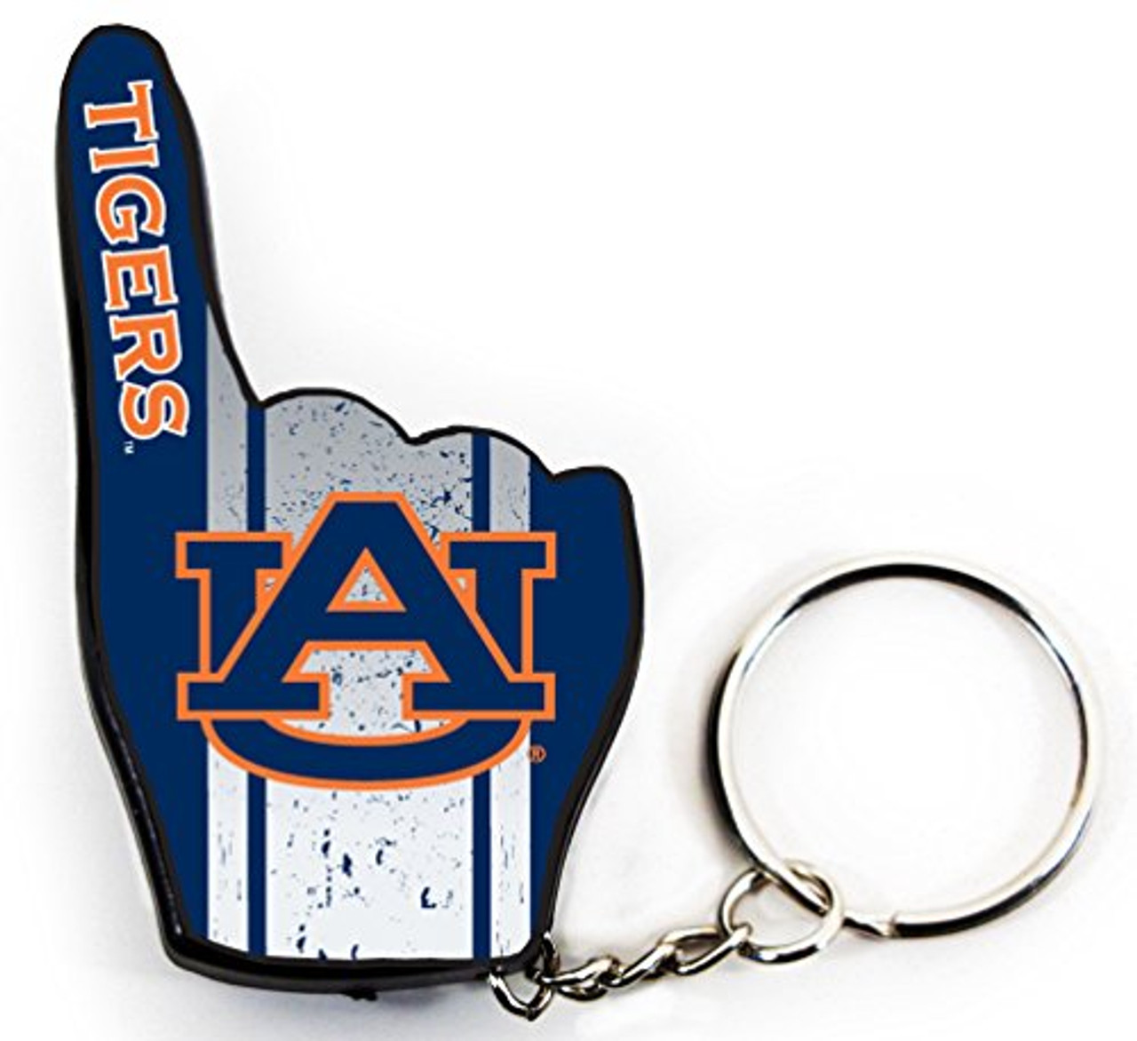 Auburn University #1 Fan Keychain