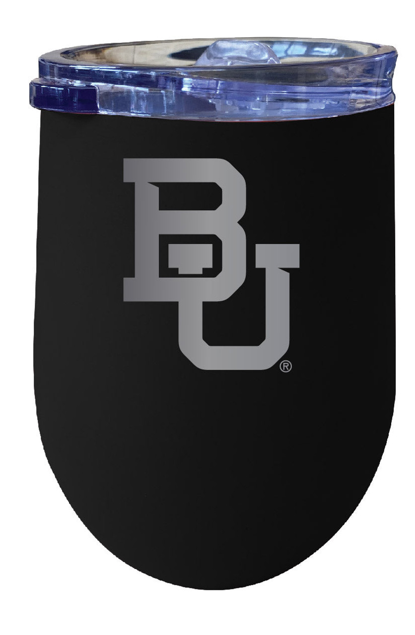 Baylor Bears 12 oz Etched Insulated Wine Stainless Steel Tumbler