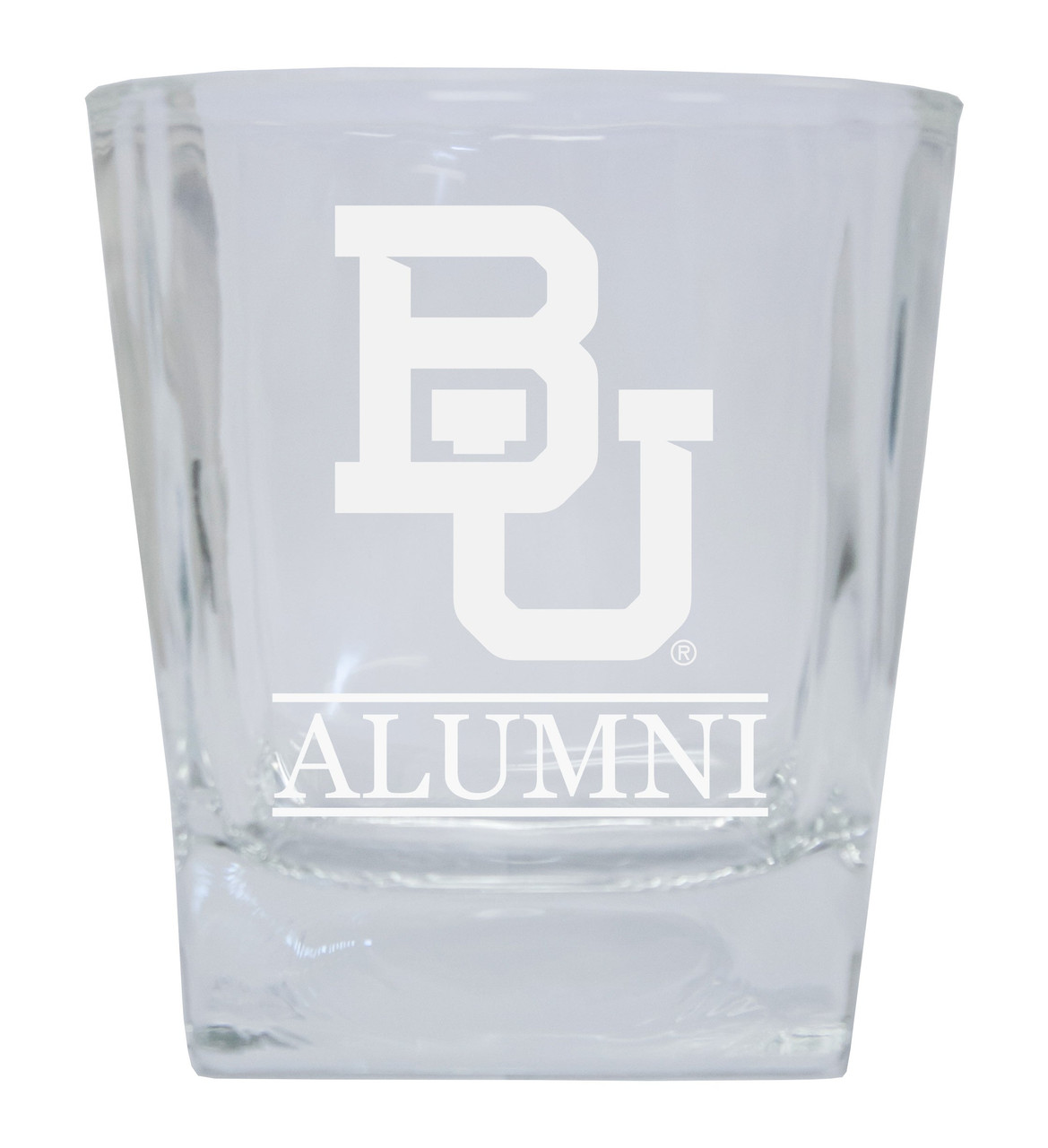 Baylor Bears 8 oz Etched Alumni Glass Tumbler 2-Pack