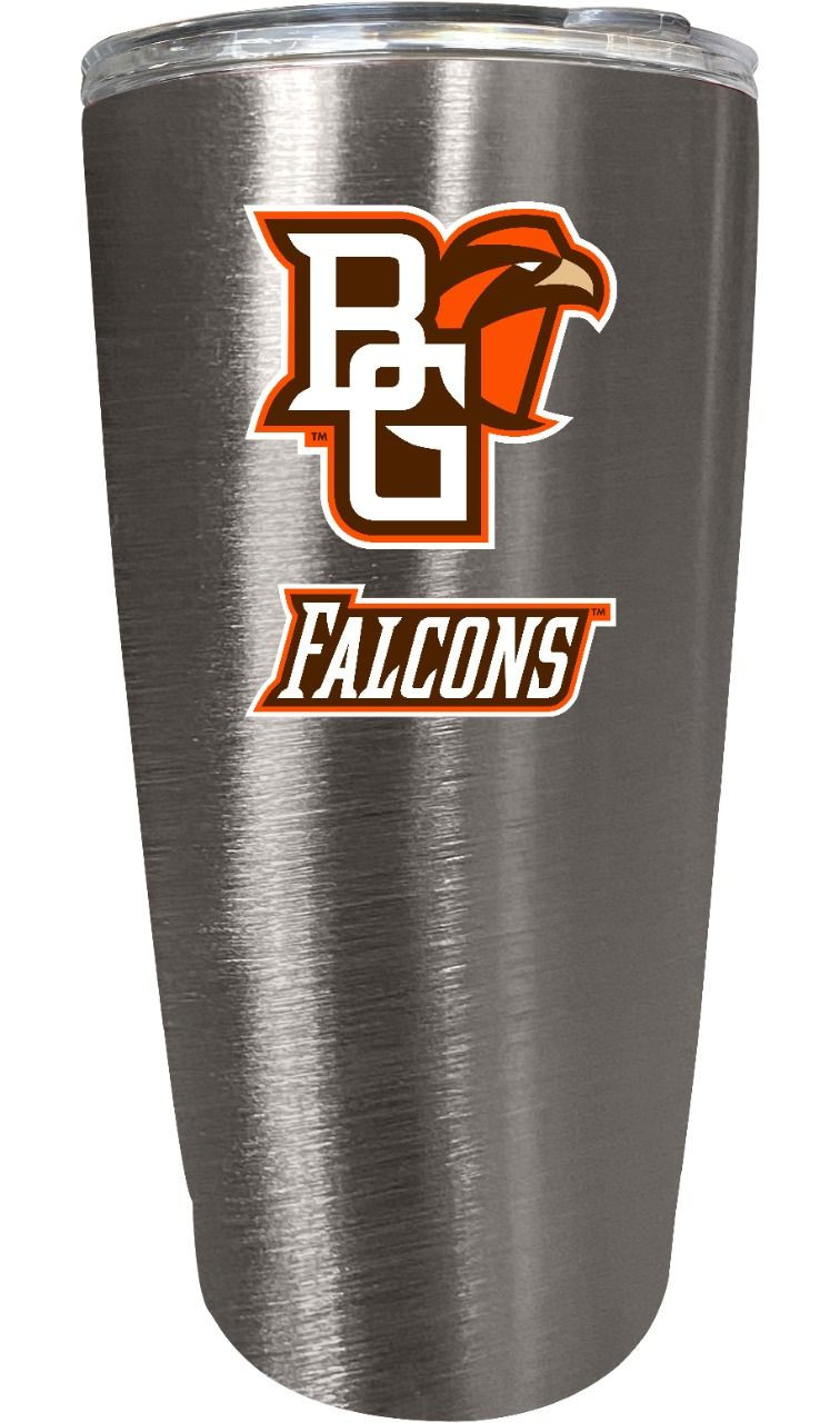 Bowling Green Falcons 16 oz Insulated Stainless Steel Tumbler colorless