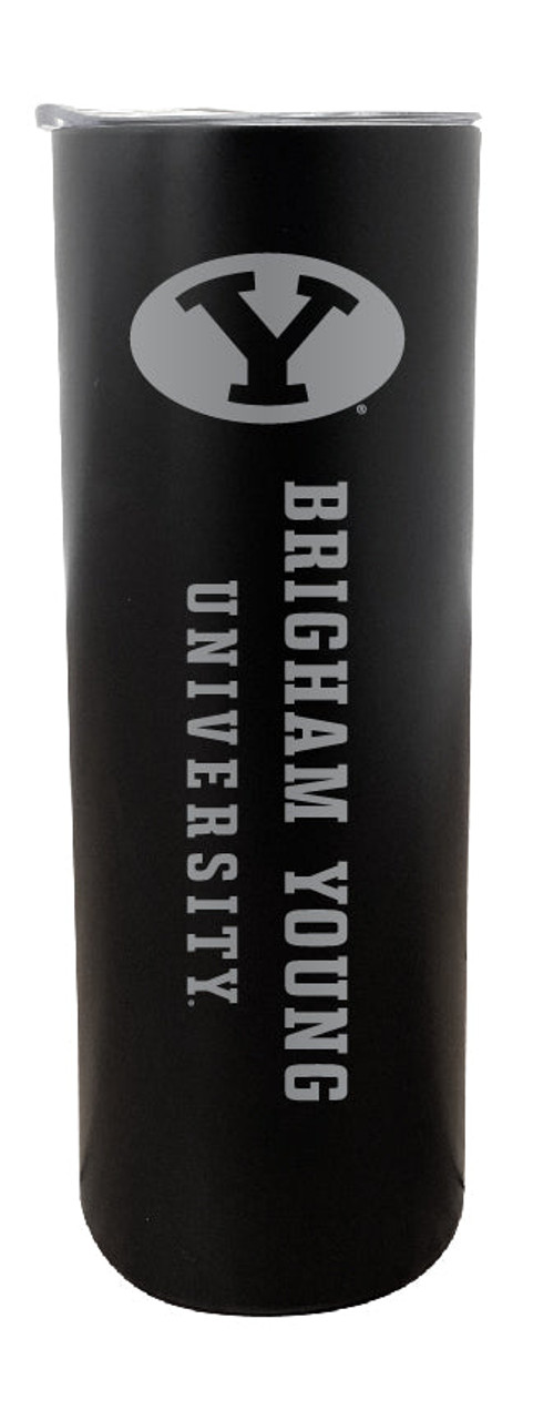 Brigham Young Cougars 20 oz Insulated Stainless Steel Skinny Tumbler Choice of Color