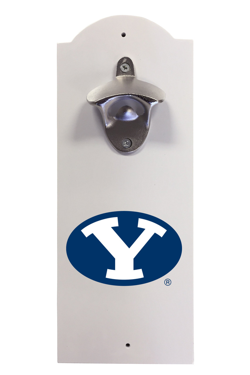 Brigham Young Cougars Wall Mounted Bottle Opener