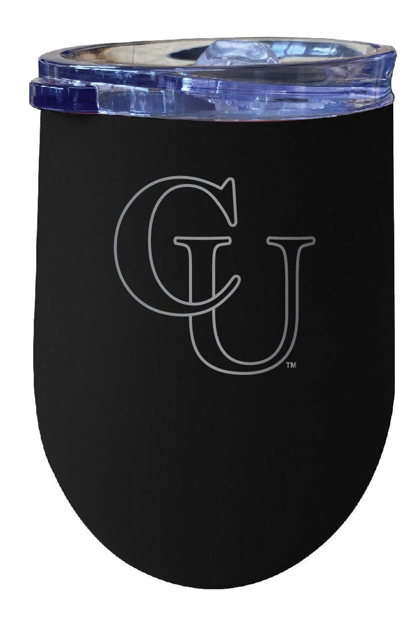 Campbell University Fighting Camels 12 oz Etched Insulated Wine Stainless Steel Tumbler
