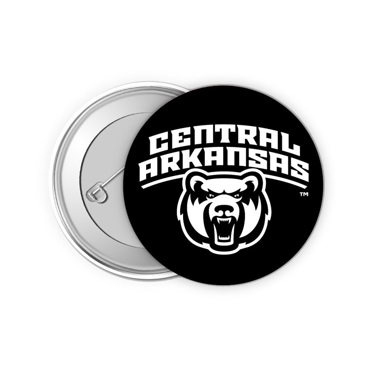 Central Arkansas Bears 2 Inch Button Pin 4 Pack