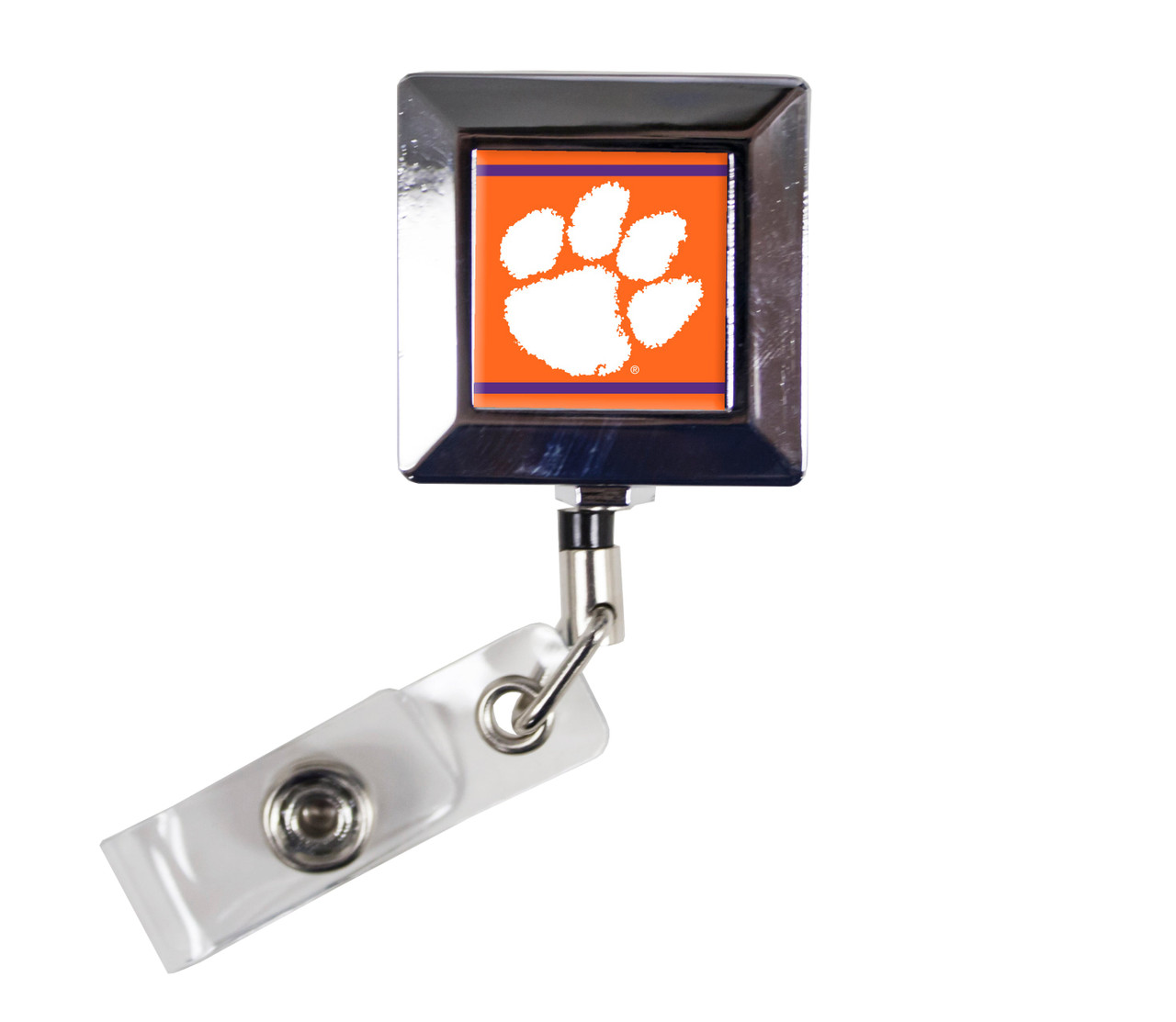 Clemson Tigers 2-Pack Retractable Badge Holder