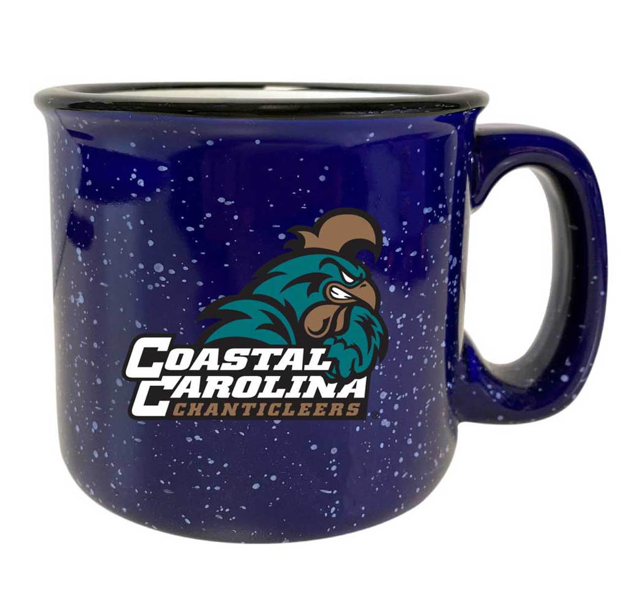 Coastal Carolina University Speckled Ceramic Camper Coffee Mug (Choose Your Color).