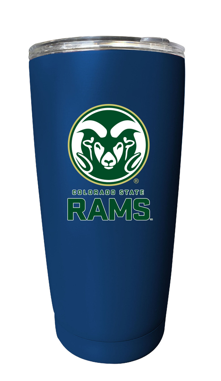 Colorado State Rams 16 oz Insulated Stainless Steel Tumbler Straight - Choose Your Color.