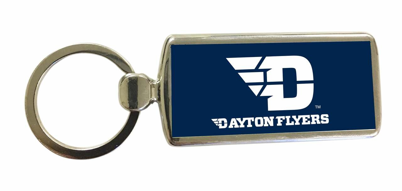 Dayton Flyers Metal Keychain