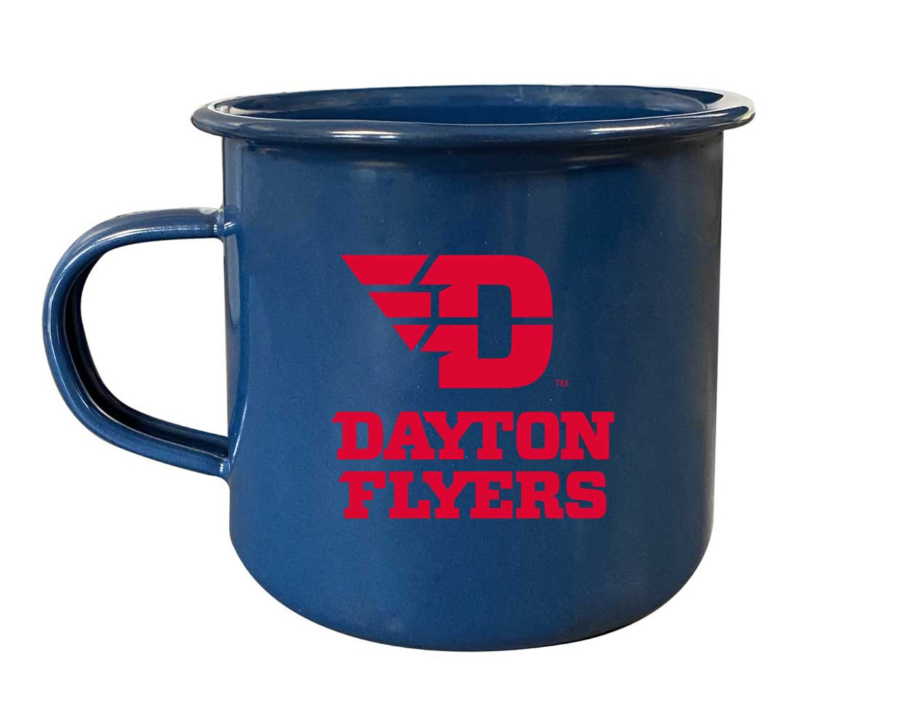 Dayton Flyers Tin Camper Coffee Mug (Choose Your Color).