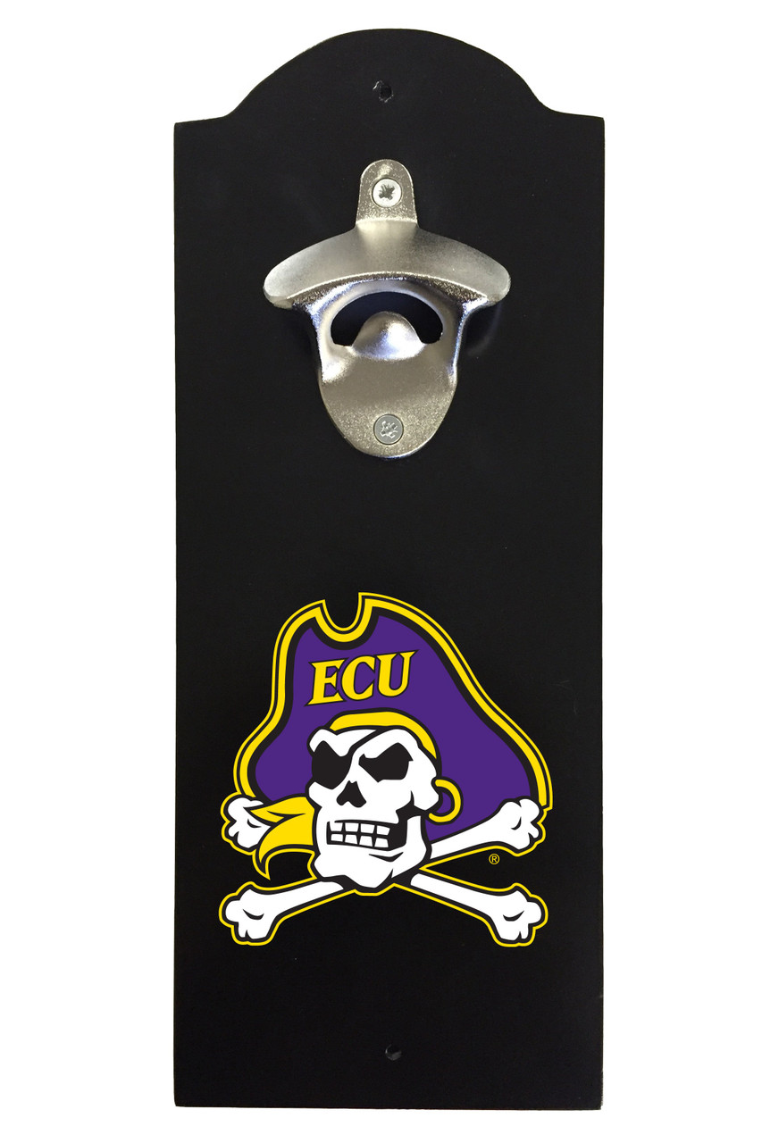 East Carolina Pirates Wall Mounted Bottle Opener